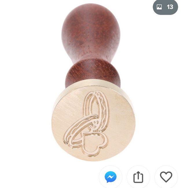 Sceau de cire personnalisé 6