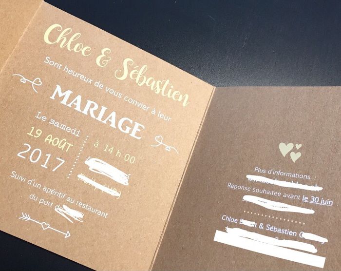 Invitations envoyées! - thème champêtre - 3