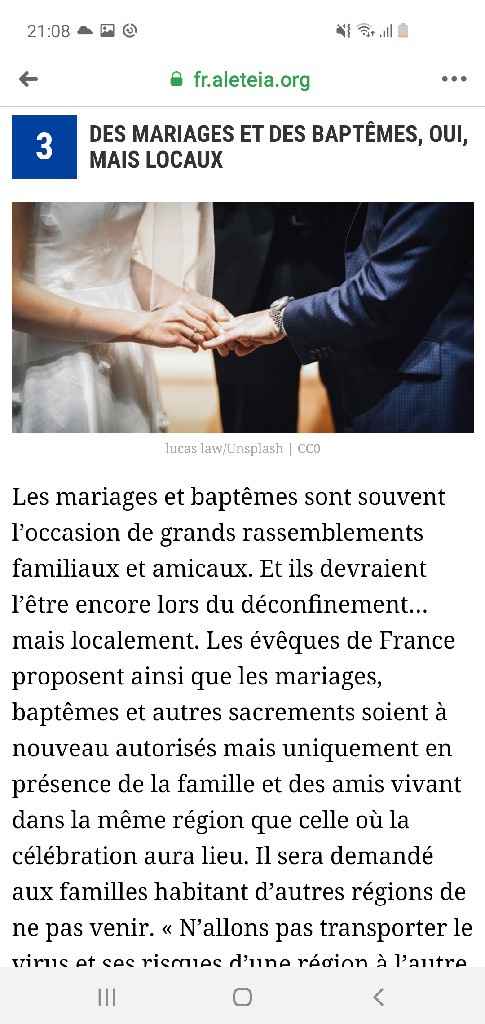 Mariage et cérémonie religieuse - 1