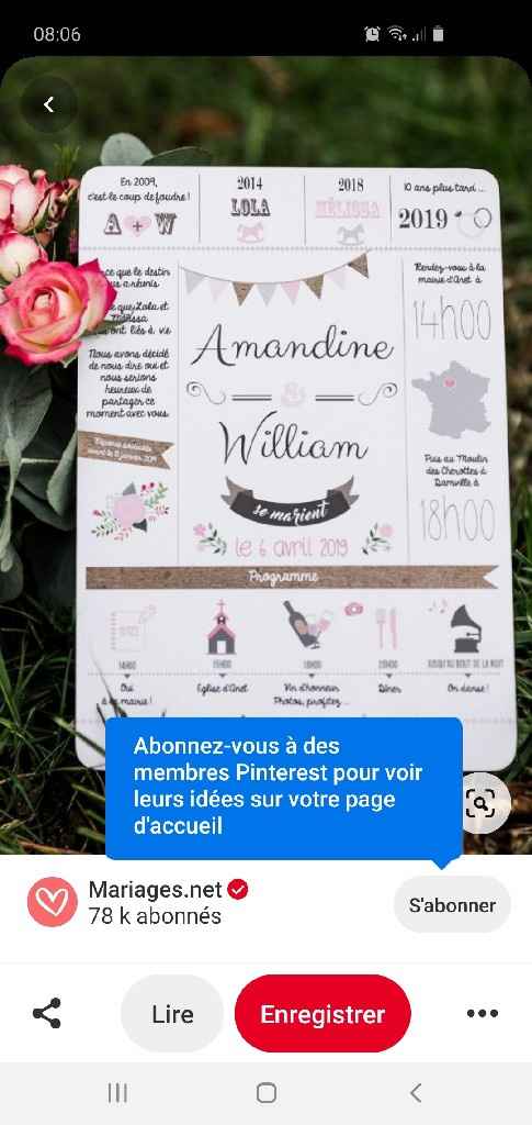 Faire part - 1