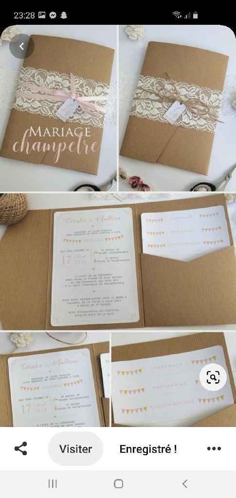 Faire part - 2