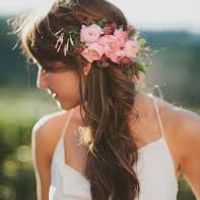 Coiffure avec des fleurs - 2