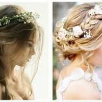 Coiffure avec des fleurs - 3