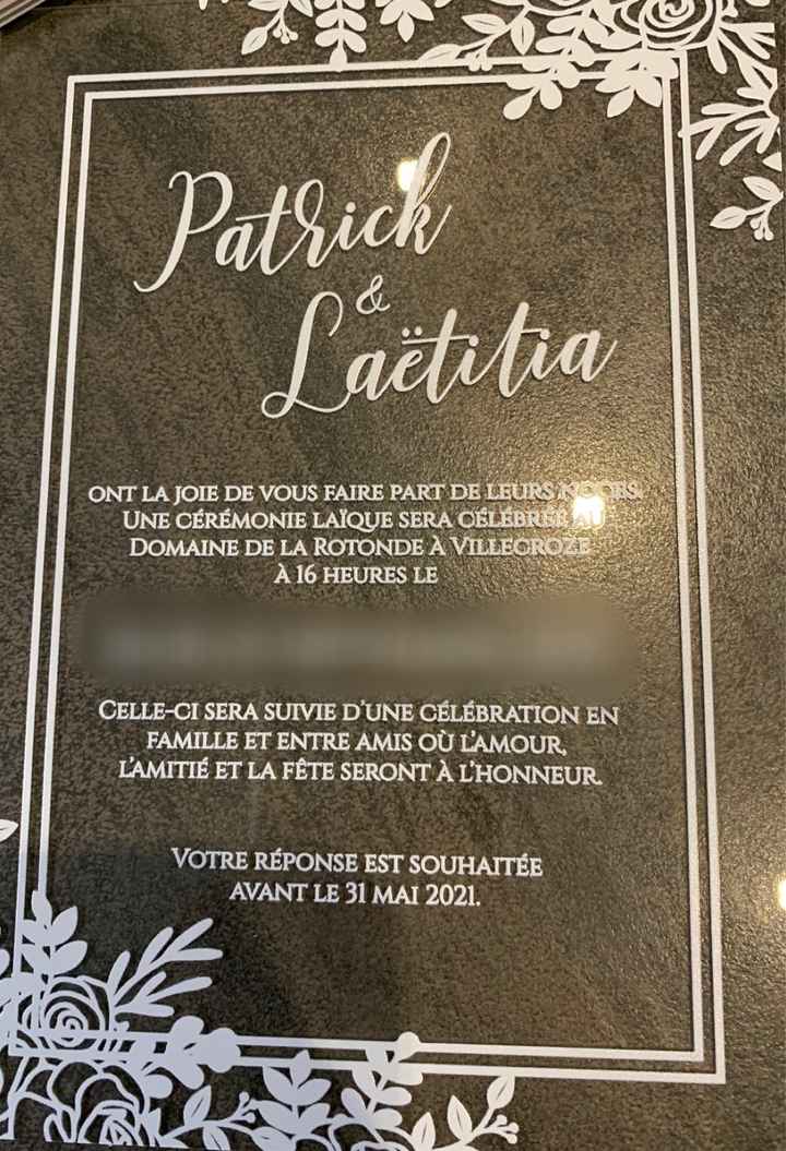 Une invitation... simple. - 1