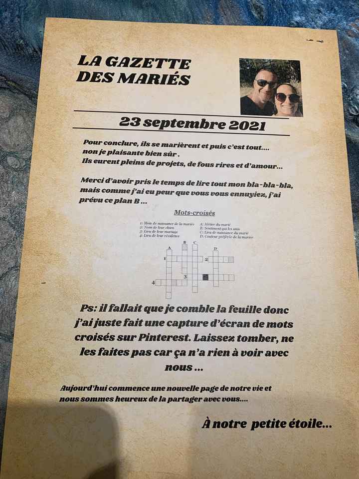 Gazette des mariés - 5