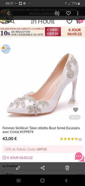 Site de chaussures - 1