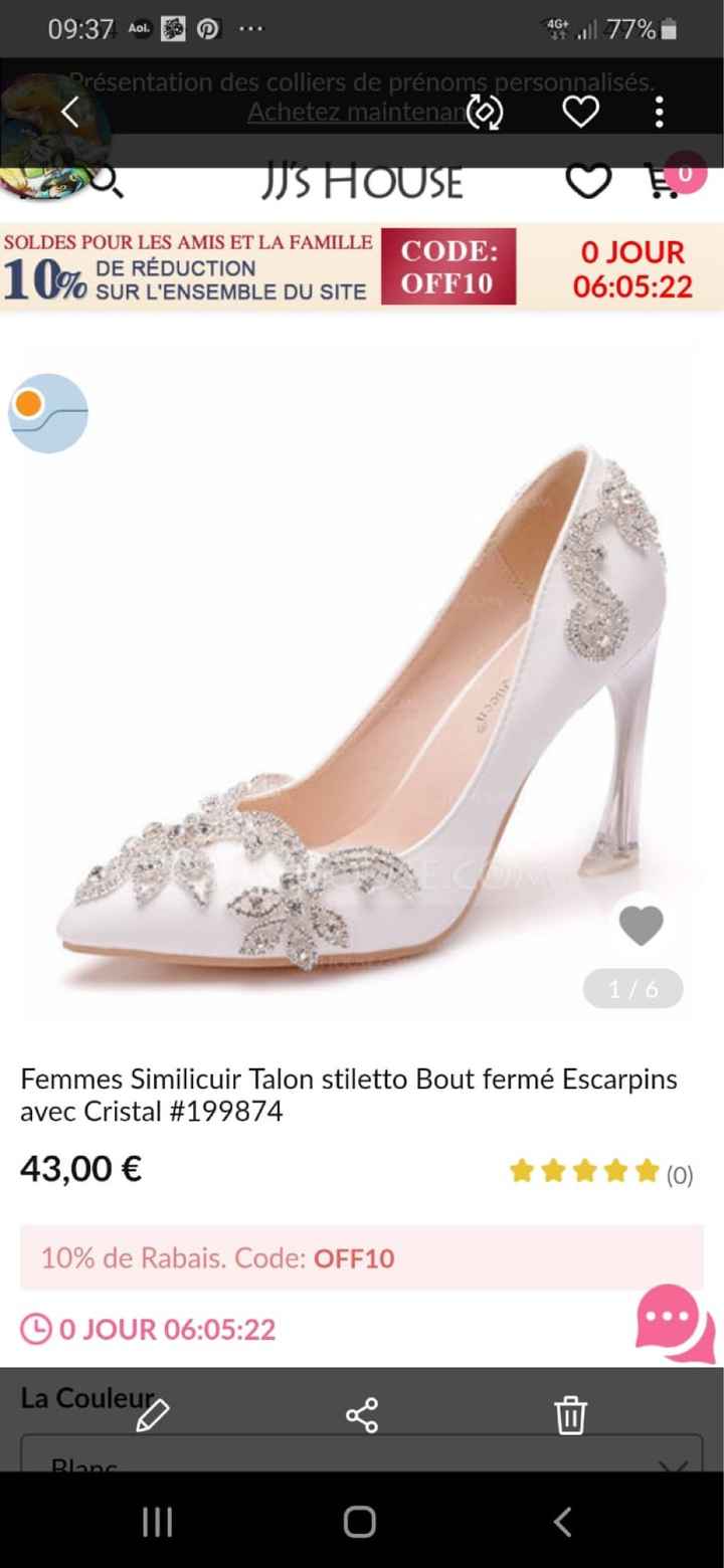Site de chaussures - 1