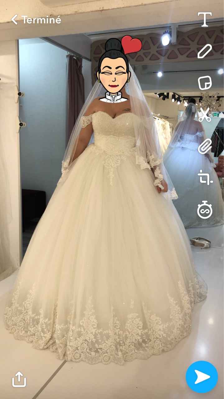 Qui portera une robe princesse à son mariage ? - 1