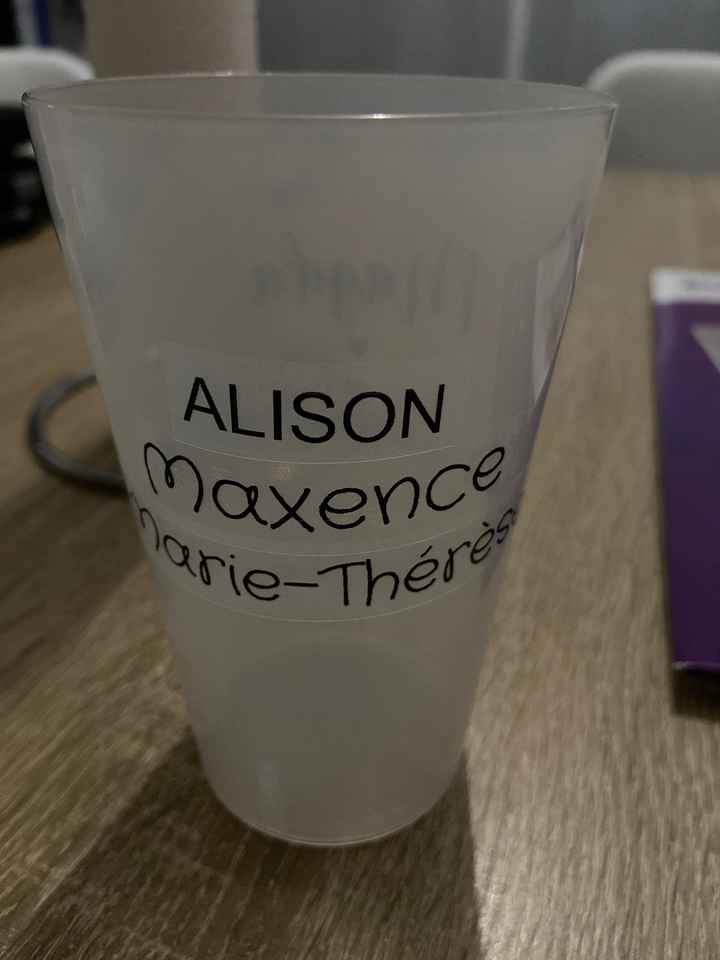 Gobelet personnalisé - 1