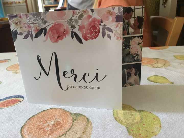 Remerciements - 1