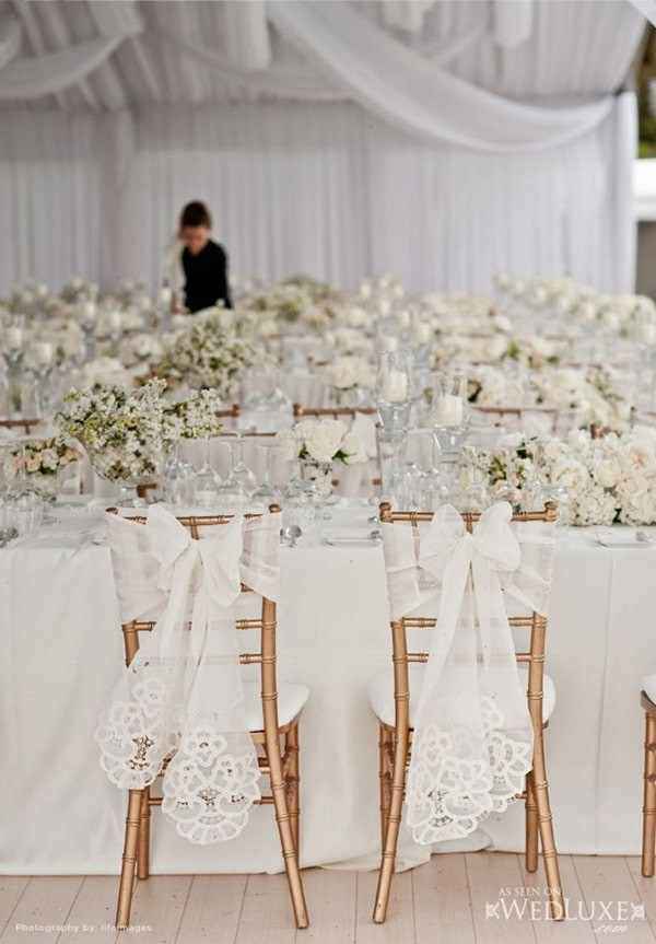 Décoration chaises. - 2