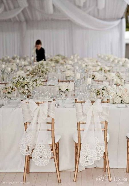 Décoration chaises. - 2