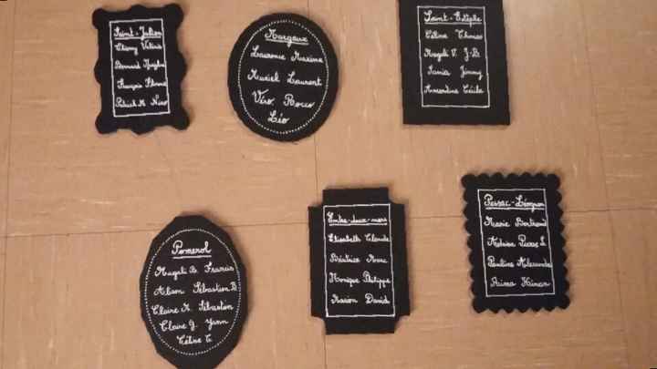 Plan de table vigne - 1