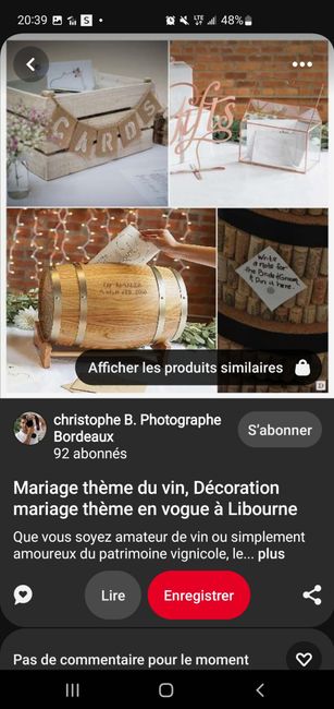 Idée de faire-part fait main sur le thème du vin 50