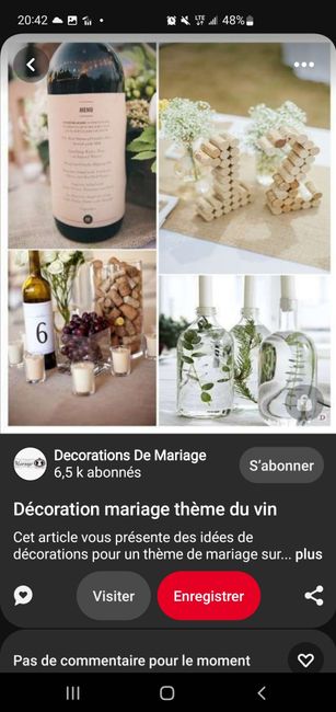 Idée de faire-part fait main sur le thème du vin 19