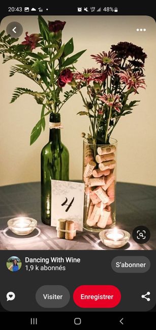 Idée de faire-part fait main sur le thème du vin 22