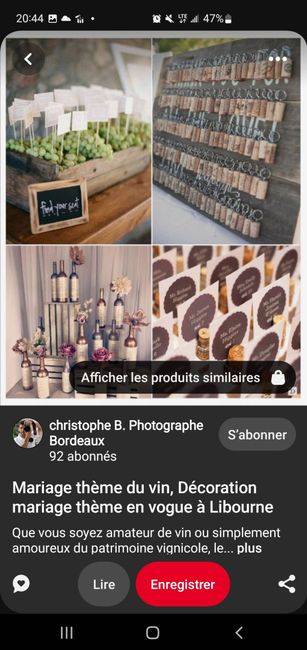 Idée de faire-part fait main sur le thème du vin 28