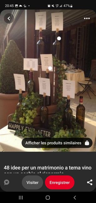 Idée de faire-part fait main sur le thème du vin 33