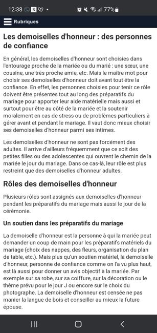 Demoiselles et garçons d'honneur 2