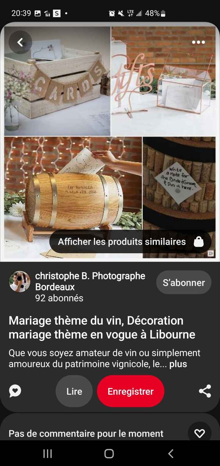 Idée de faire-part fait main sur le thème du vin - 14