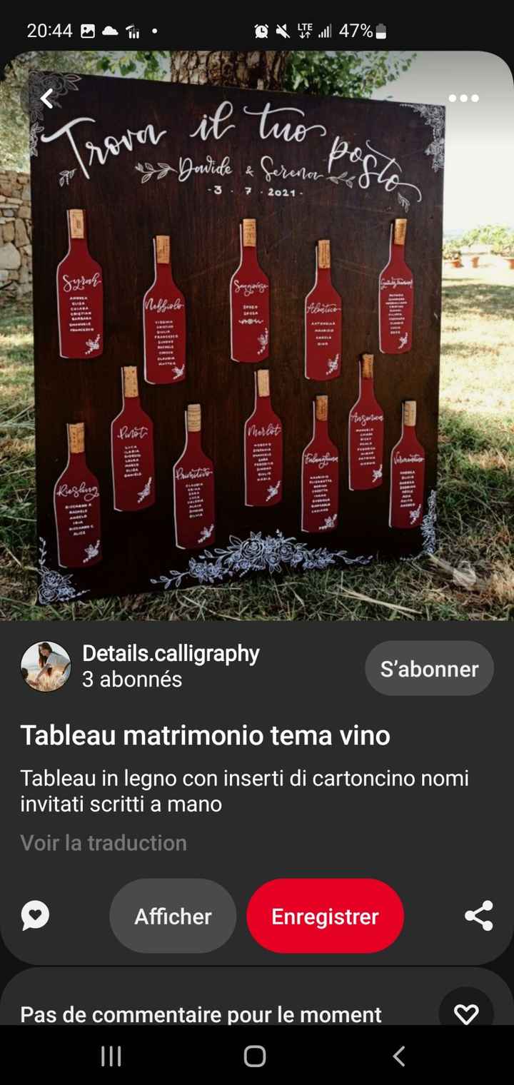Idée de faire-part fait main sur le thème du vin - 9