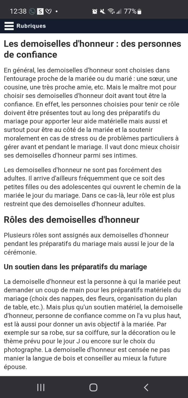Demoiselles et garçons d'honneur - 2