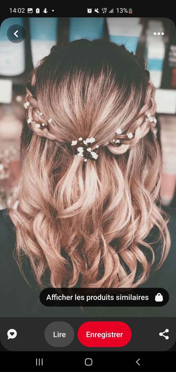 Coiffure mariée cheveux mi-longs - 7