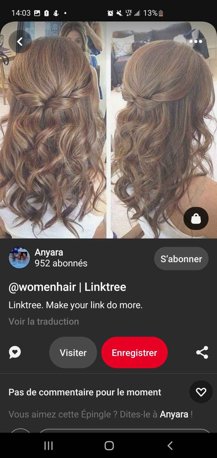 Coiffure mariée cheveux mi-longs - 9