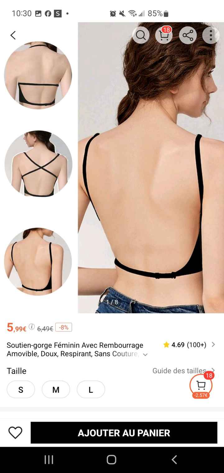 Robe reçue + alliance - 3