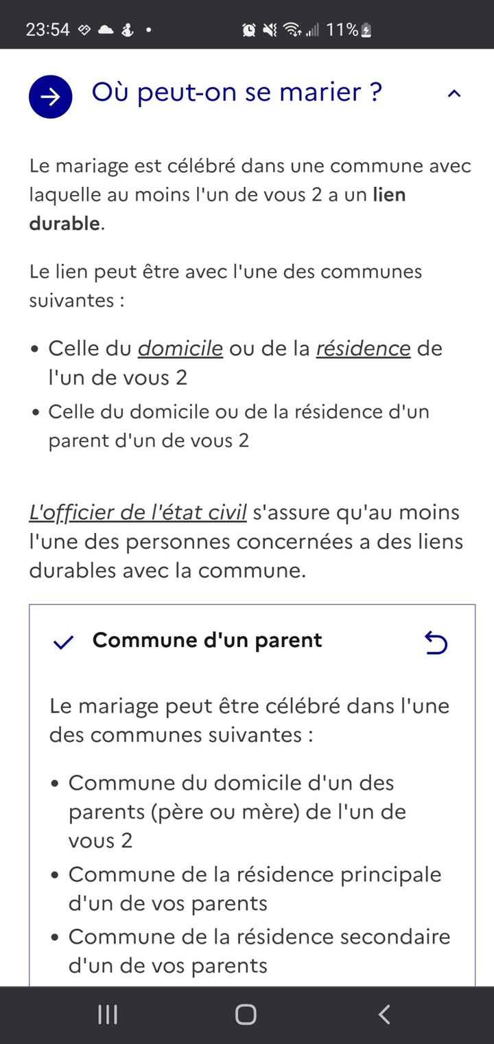 Mariage dans la ville des parents. - 1