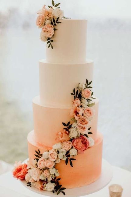 Le wedding cake 🌸🌼 4