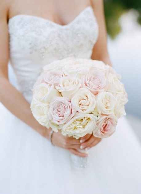 Mariage thème blanc touche de rose - 4