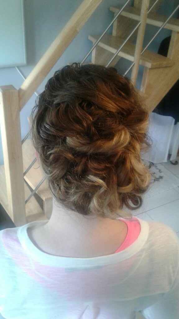 Mon essaie coiffure. - 2