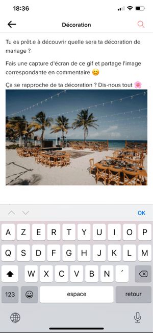 Capture l'image du GIF et découvre quelle sera ta décoration de mariage ! 10