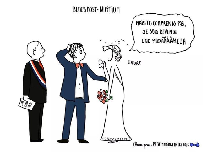 Le blues d’après mariage 😉 1