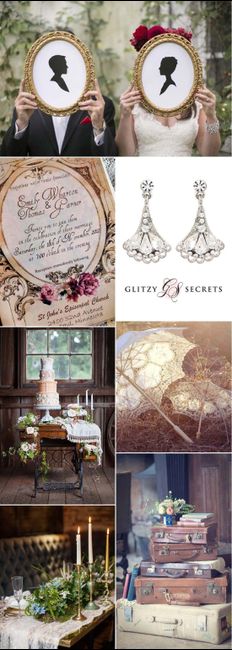 👛 Inspirations déco mariage vintage 🤩 3