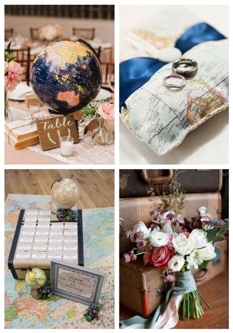 Inspirations - mariage thème voyage 🌍 6