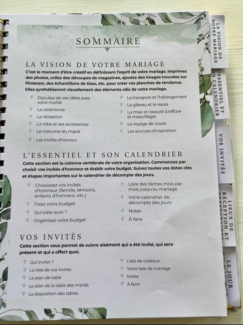 Guide pour organiser son mariage 📖 retour! 2