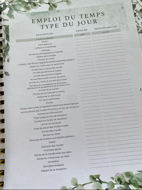 Guide pour organiser son mariage 📖 retour! 10