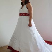 le devant de ma robe 