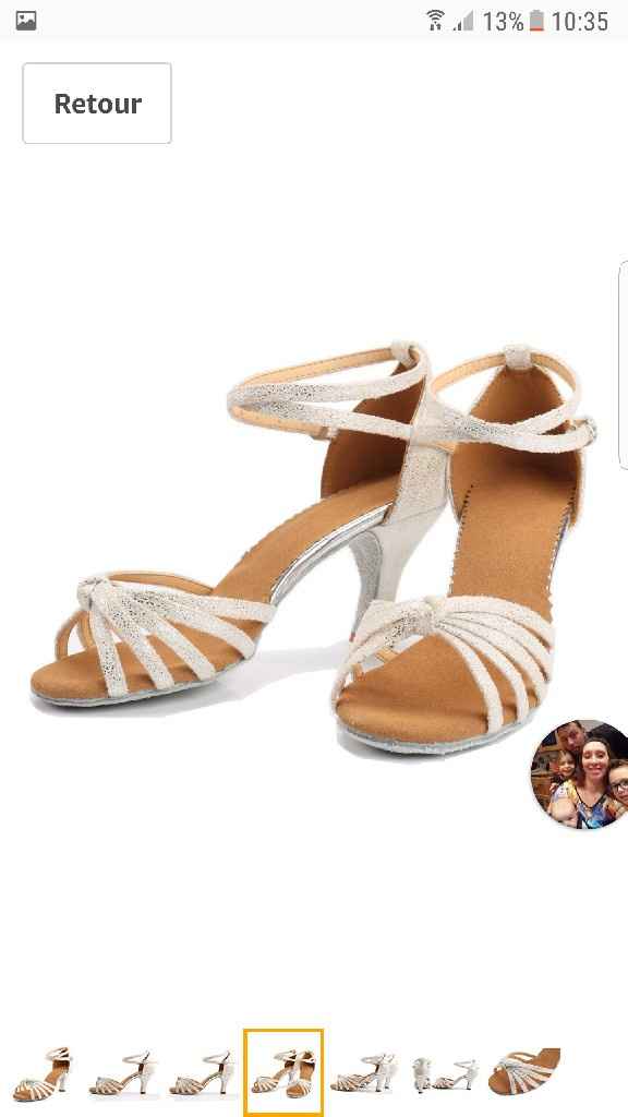 Chaussure du jour j - 1