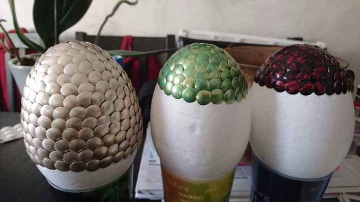 Créations d’œufs de dragons