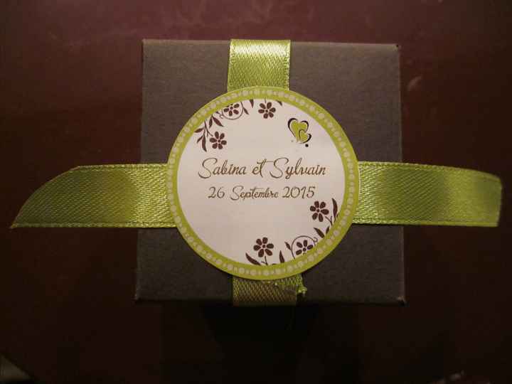 Ma boîte à dragées!