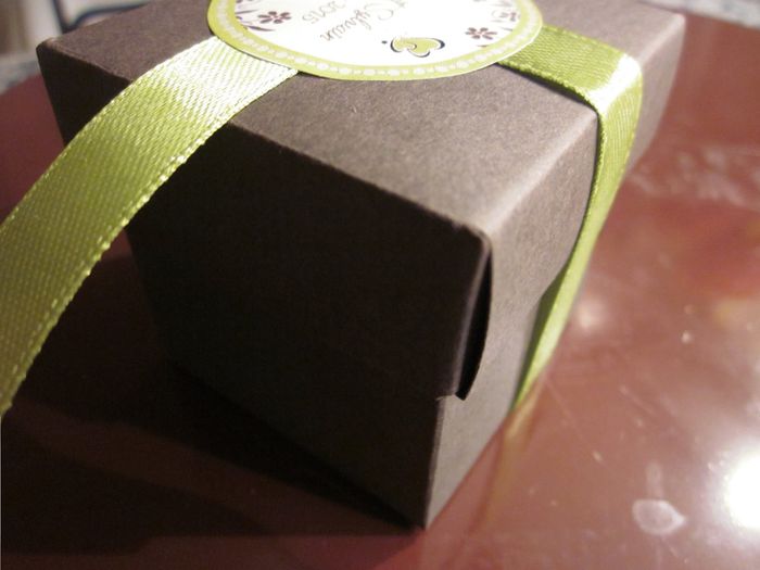 Boîté à dragées - détail