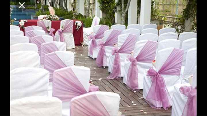 Decoration de chaise - 1