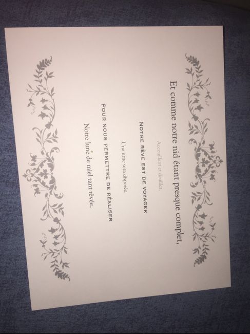 Faire Part Vistaprint : qualité ? 4