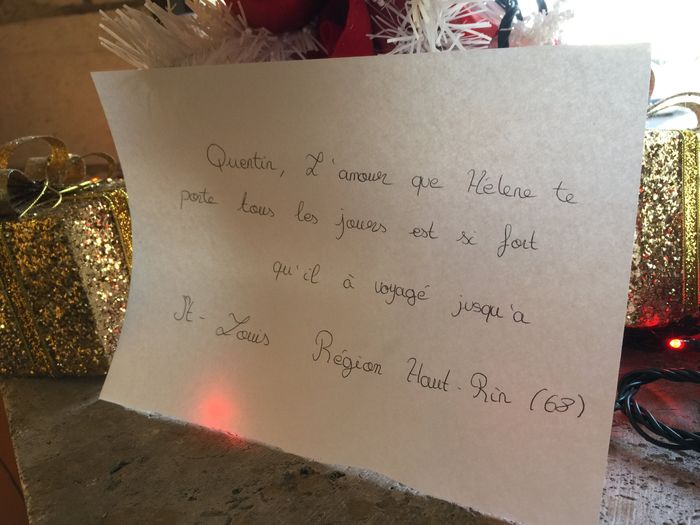 Love note , il me manque quelques départements - 1