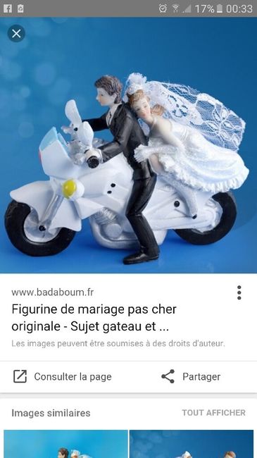Montrez moi vos cake topper ou figurines pour la pièce montée ! - 1