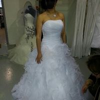 1er essayage robe de mariée