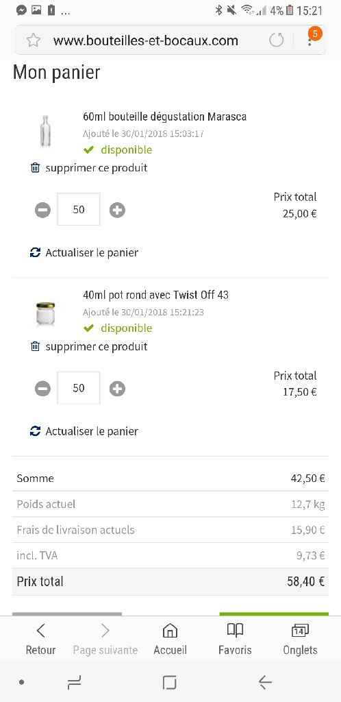  Recherche petit bouteille pour huile d'olive 40ml - 1